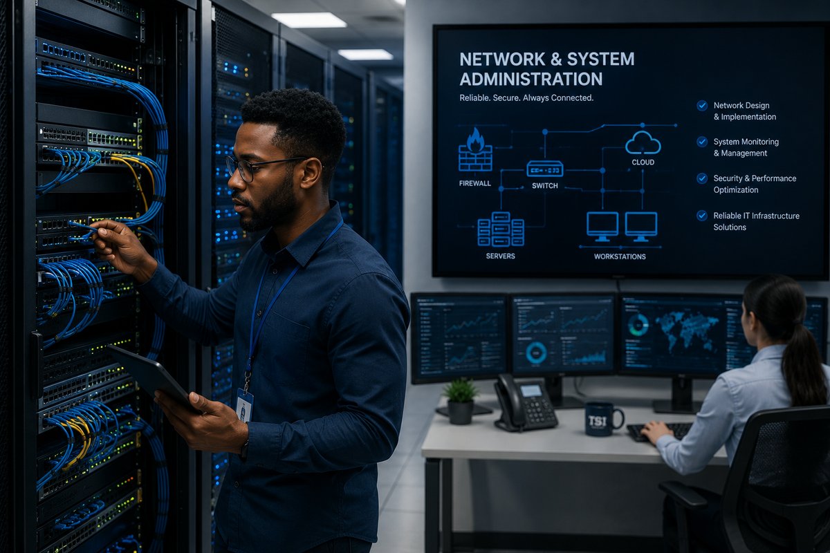 Network administration infrastructure